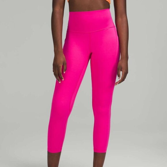 Lululemon Align High-Rise Pant with Pockets 25" Sonic Pink- Size 20 (2022) - Picture 1 of 13